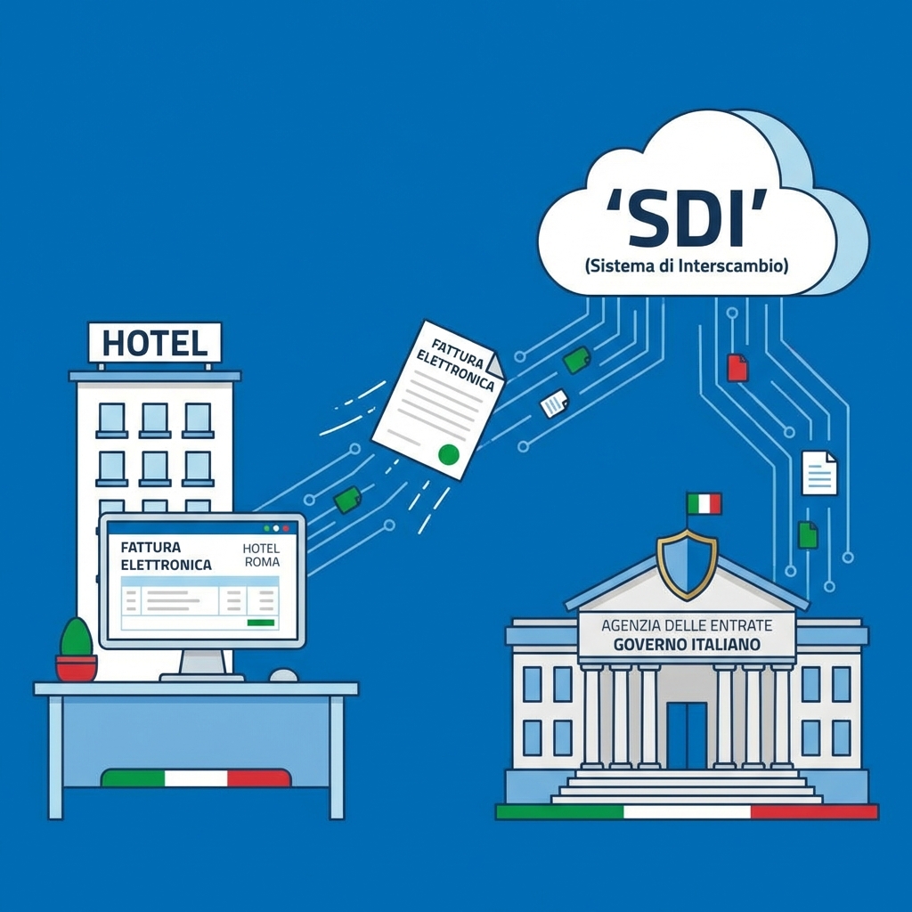 Fatturazione Elettronica Hotel e SDI: Come Gestirla Senza Impazzire